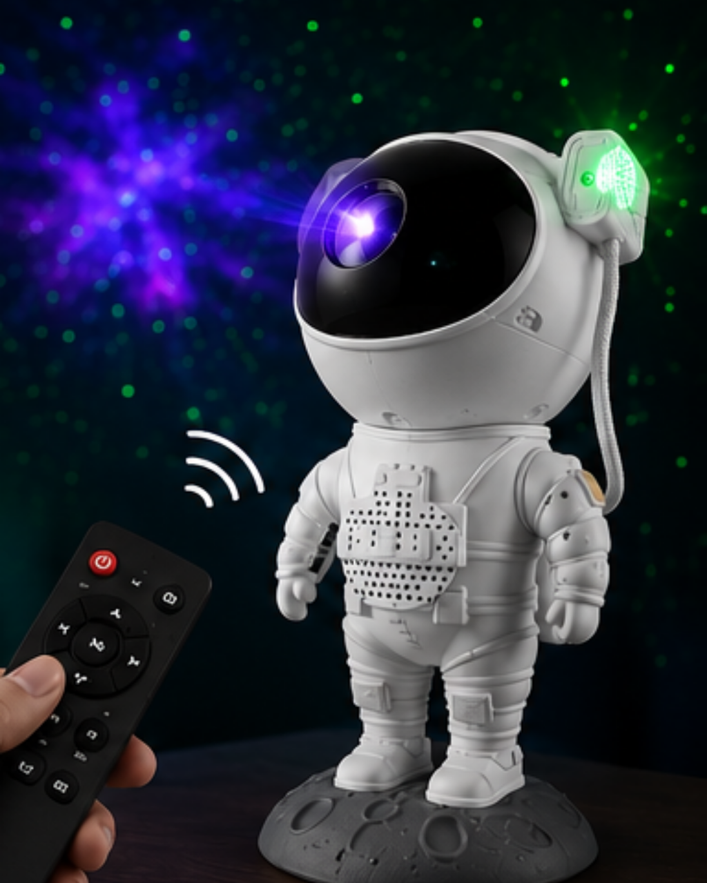 ASTRONAUT STAR PROJECTOR LAMP WITH LOUDSPEAKER