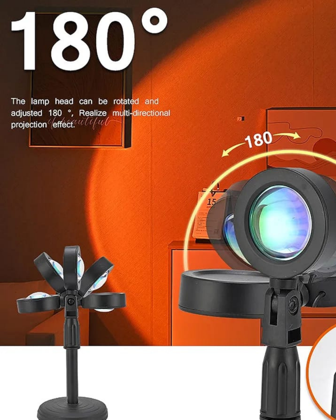 FLEXENDER SUNSET PROJECTOR LAMP