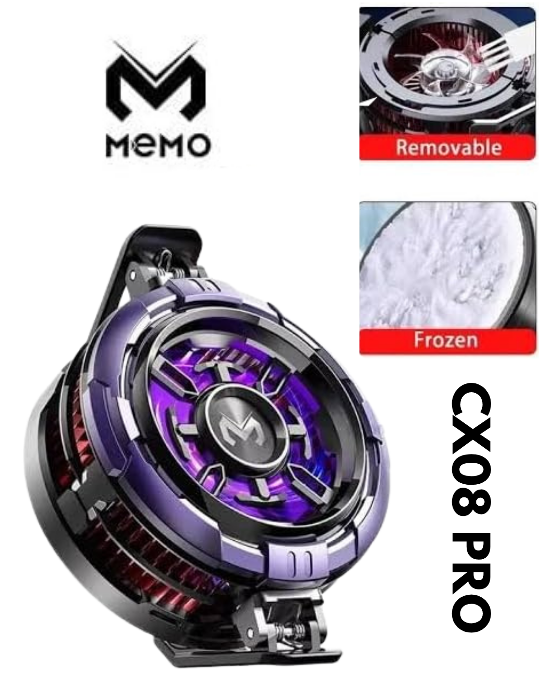 MEMO CX08 Pro Magnetic Cooling Fan