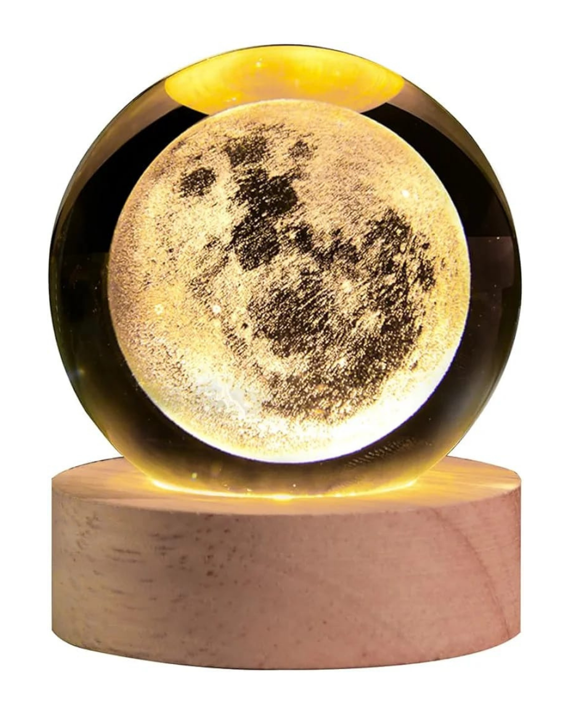 CRYSTAL BALL NIGHT LIGHT 3D