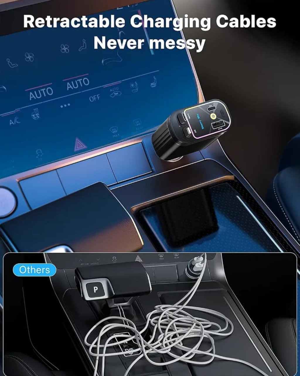 5-IN-1 CAR FAST CHARGER
