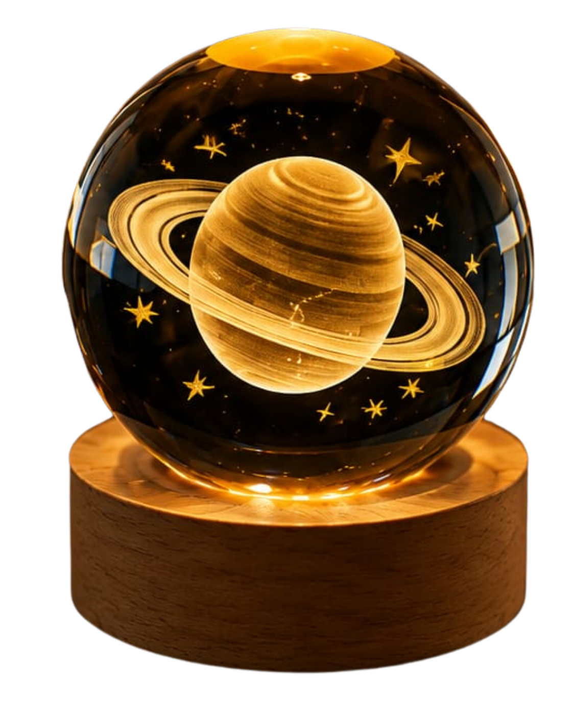 CRYSTAL BALL NIGHT LIGHT 3D