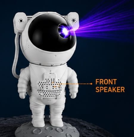 ASTRONAUT STAR PROJECTOR LAMP WITH LOUDSPEAKER