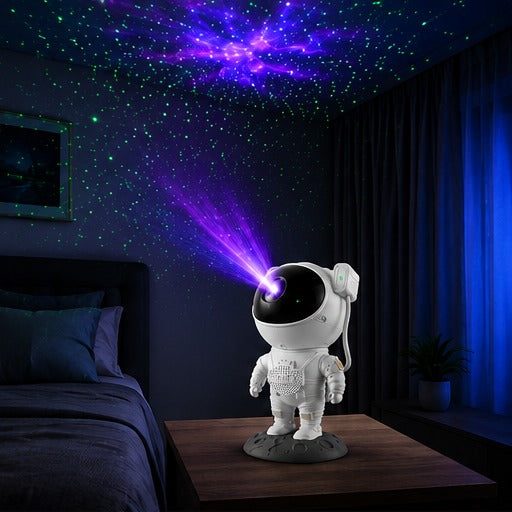 ASTRONAUT STAR PROJECTOR LAMP WITH LOUDSPEAKER